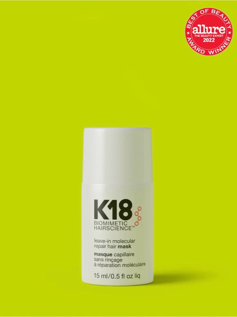 K18 Mini leave-in molecular repair hair mask